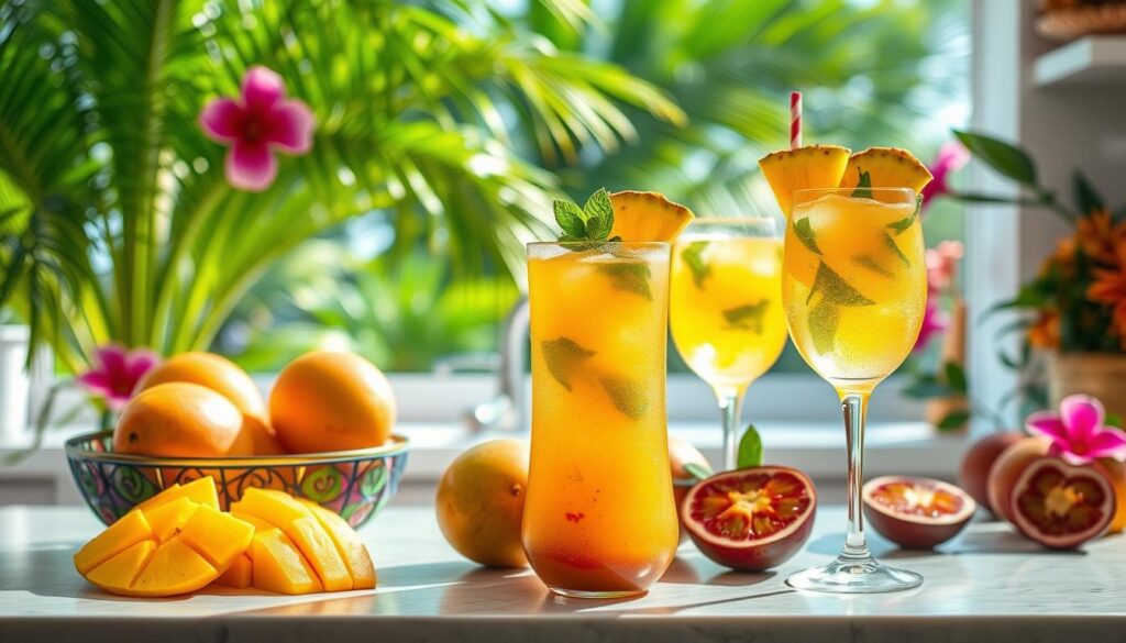 Mango Mocktails Preparation Mango Mocktails Preparation