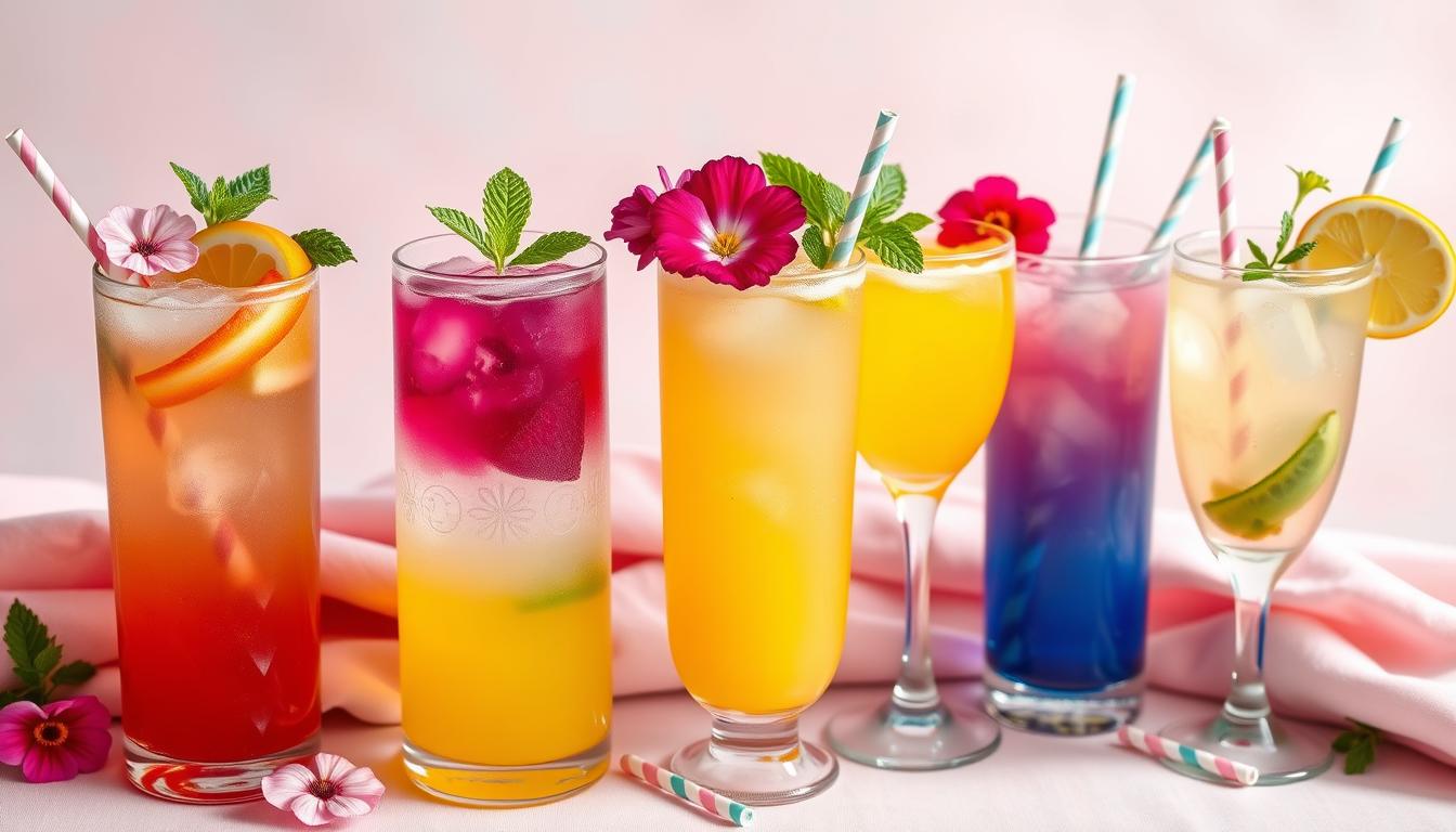 baby shower mocktails