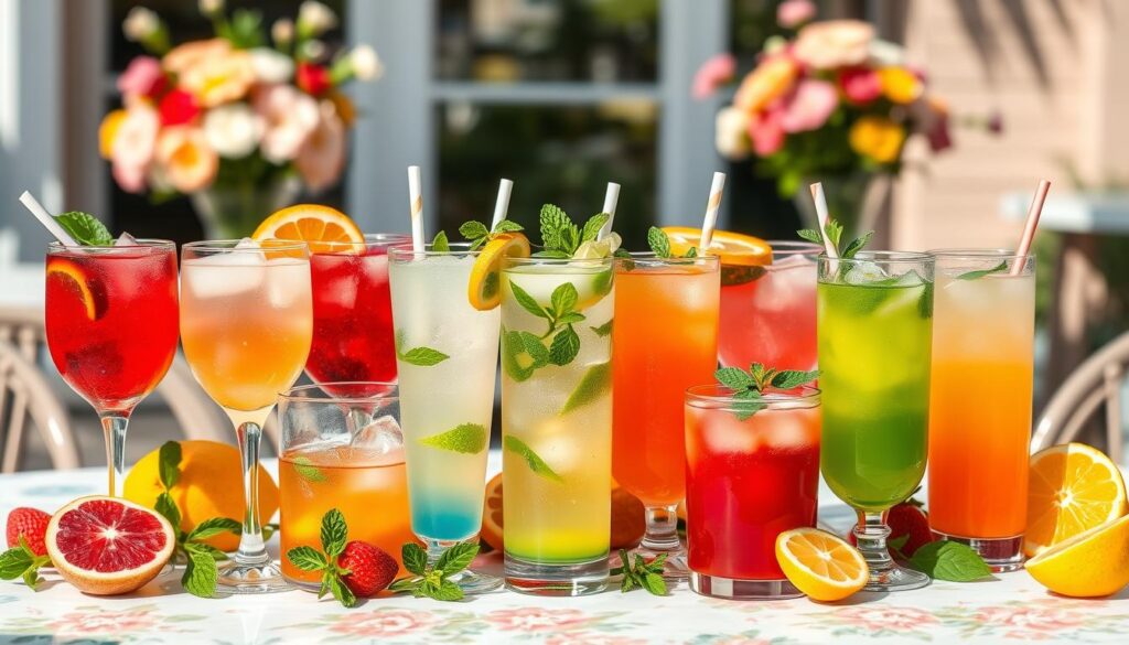 colorful mocktail recipes