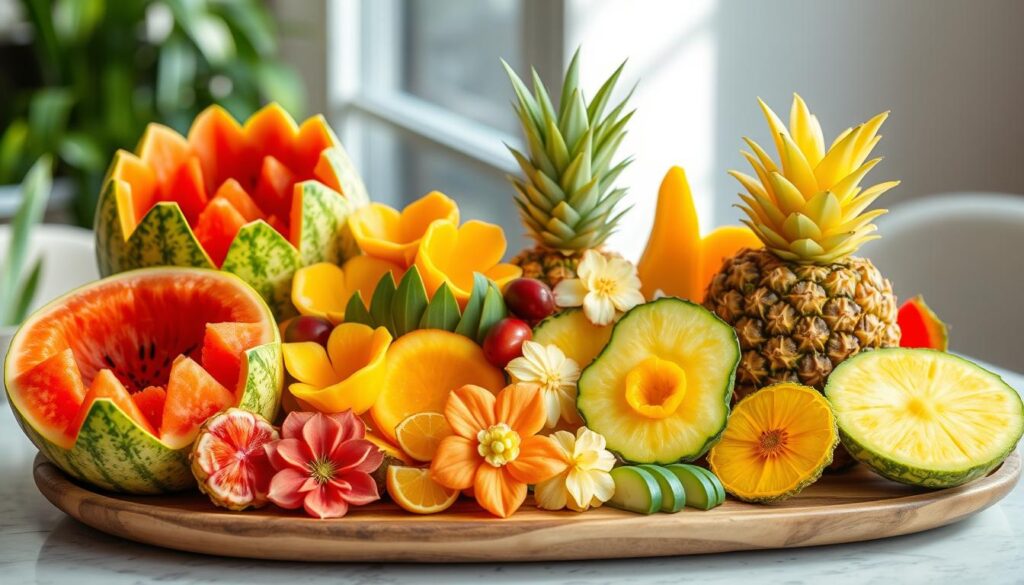 fruit carvings fruit carvings