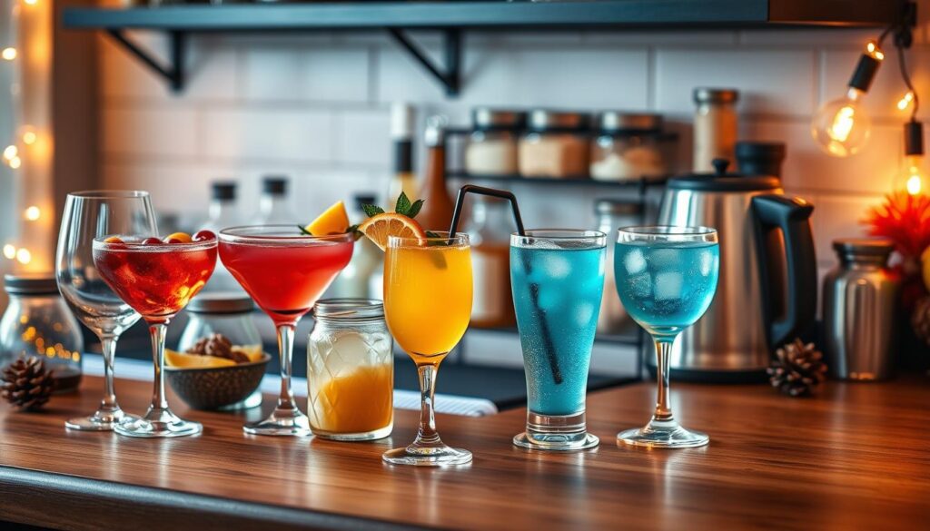 home bar setup for mocktails home bar setup for mocktails