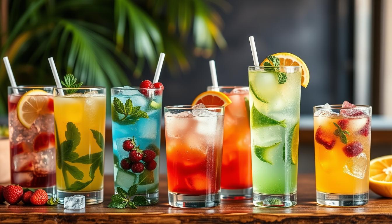 low sugar mocktails