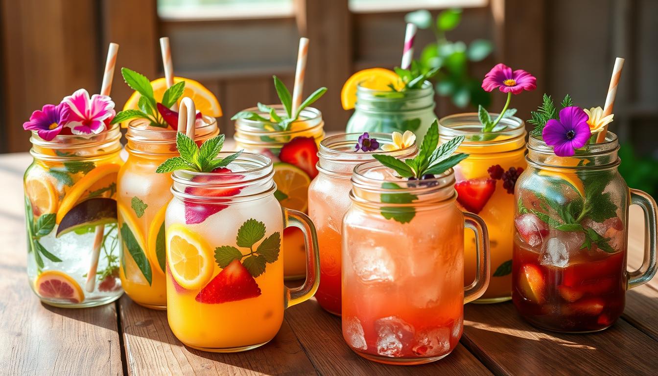 mocktail serving ideas