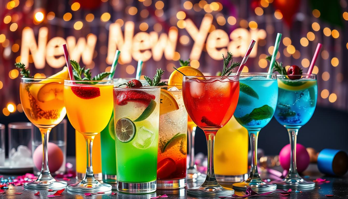 new year mocktail recipes