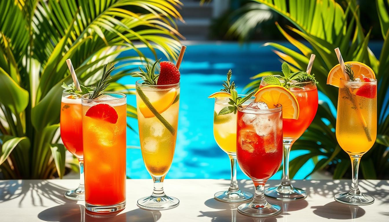 summer mocktails