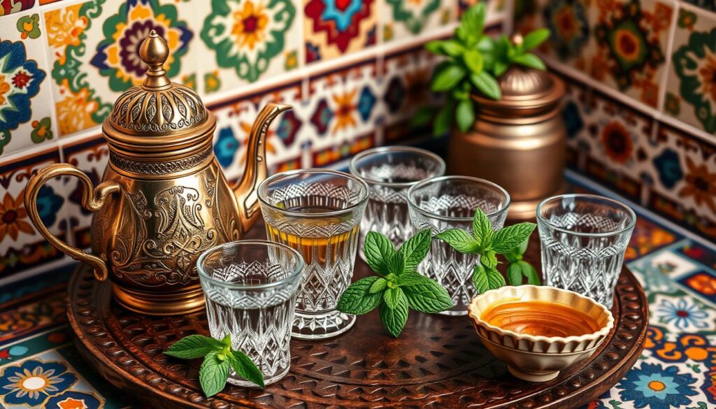 traditional Moroccan drinks traditional Moroccan drinks